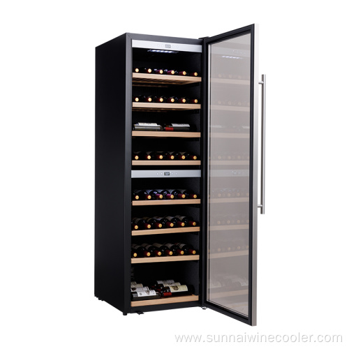 Stainless Steel Constant Humidty Wine Cabinet